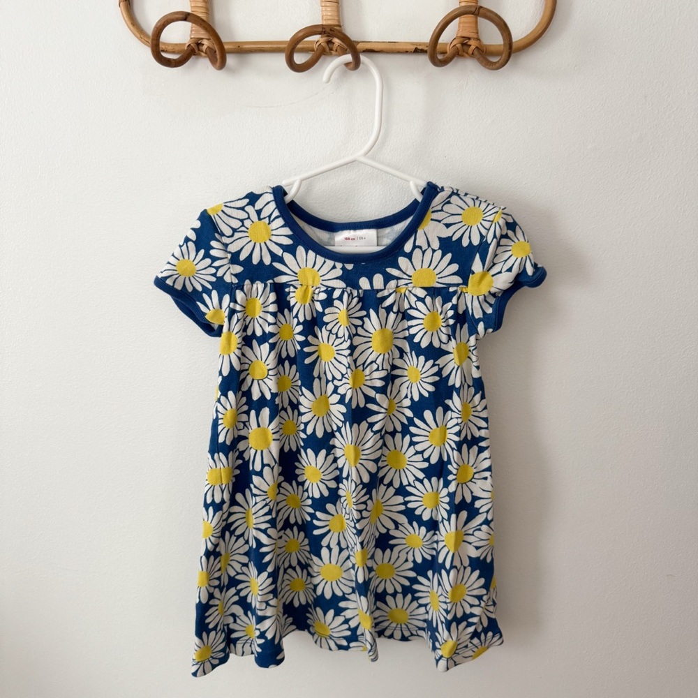 Hanna Andersson daisy cotton dress 4